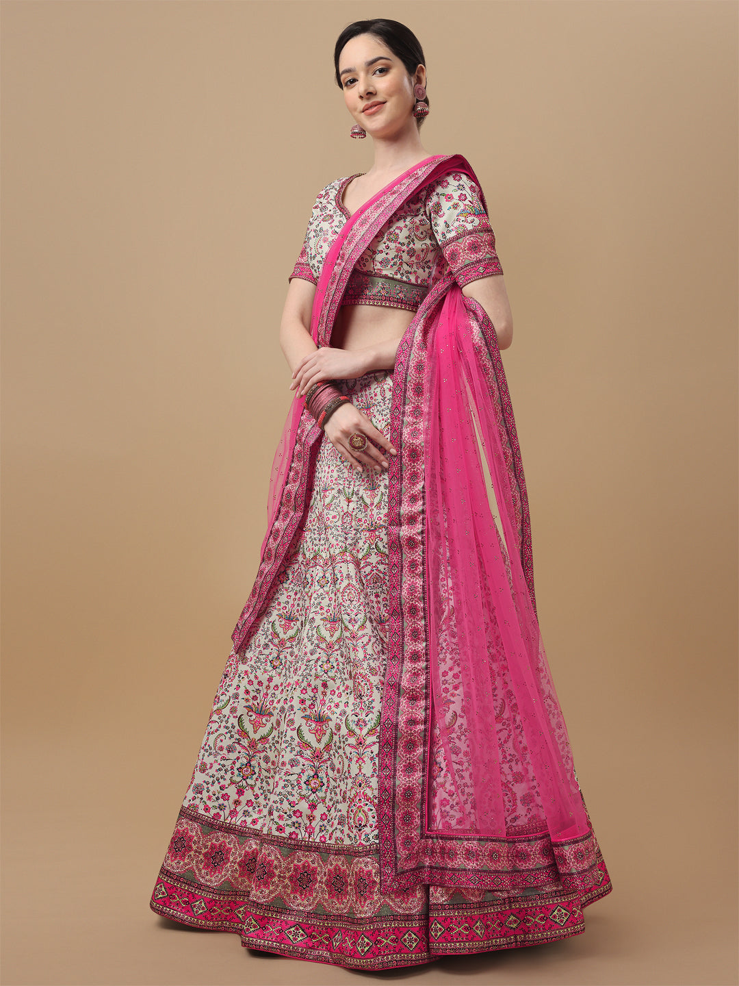 Swarovski Symphony Exclusive Lehenga - qivii
