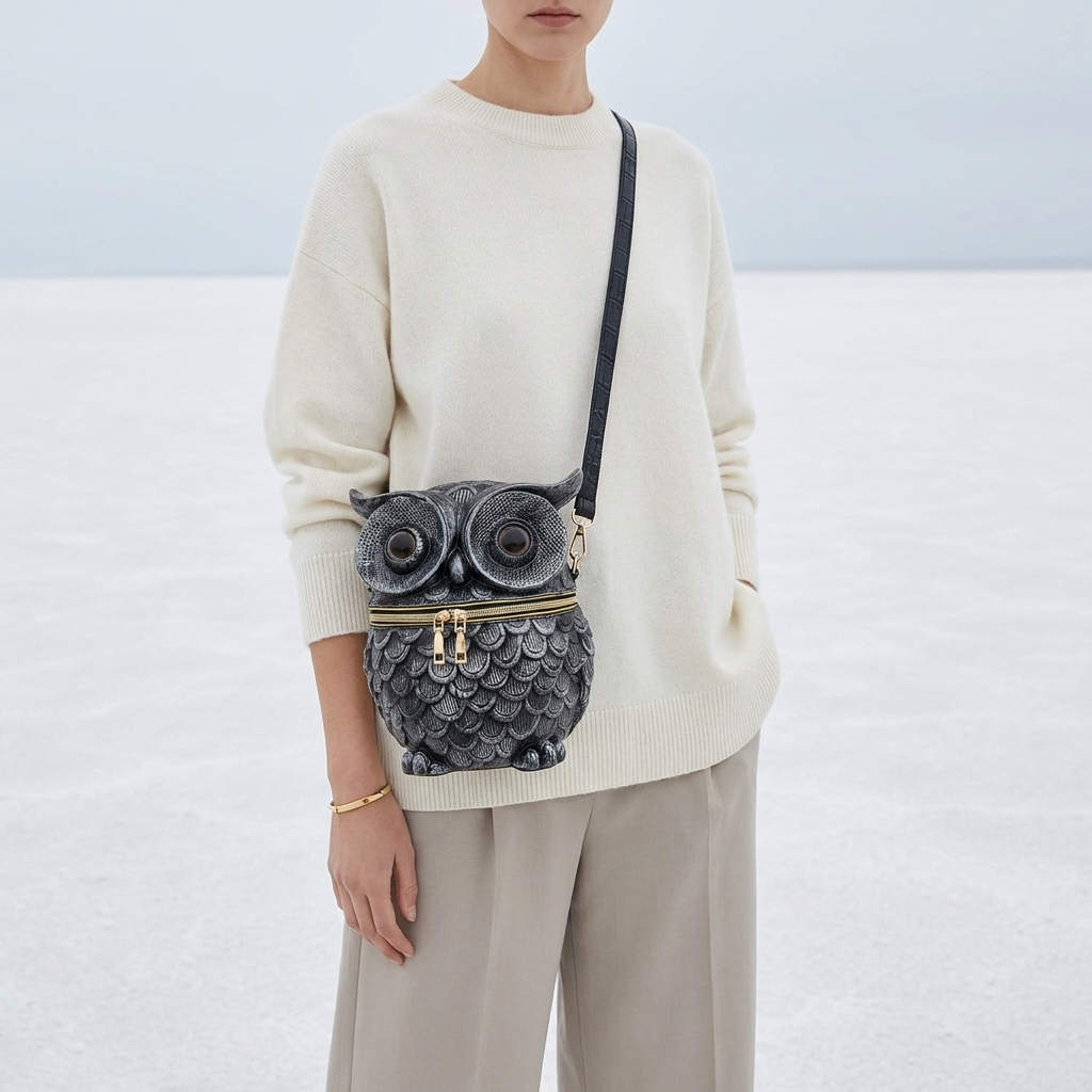 The Noctura Mini in Vegan leather  - By Qivii