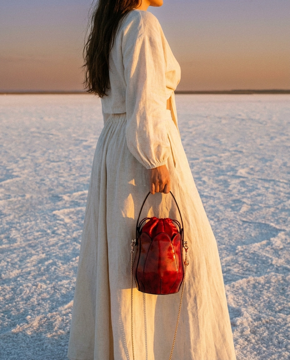 Tuliera Mini in Vegan Leather  - By Qivii
