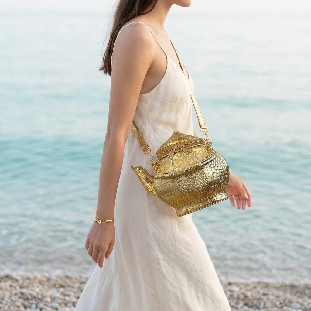 The Teadora Mini in Vegan leather  - By Qivii