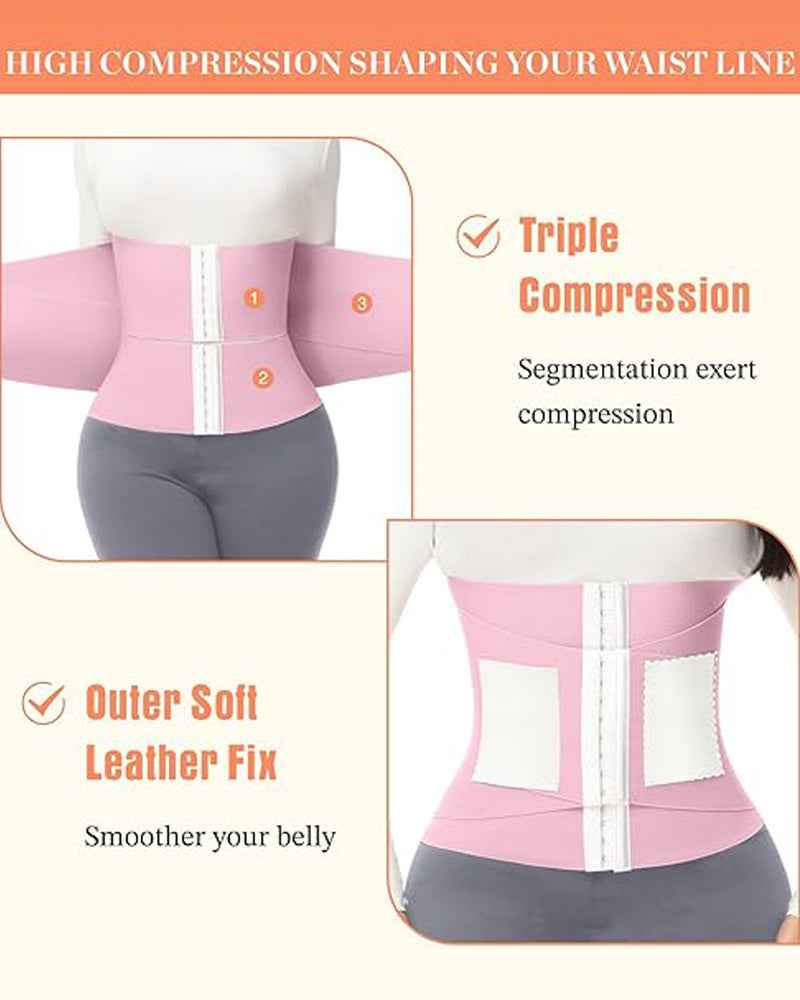 Hourglass Waist Trainer with Firm Support  - By Qivii