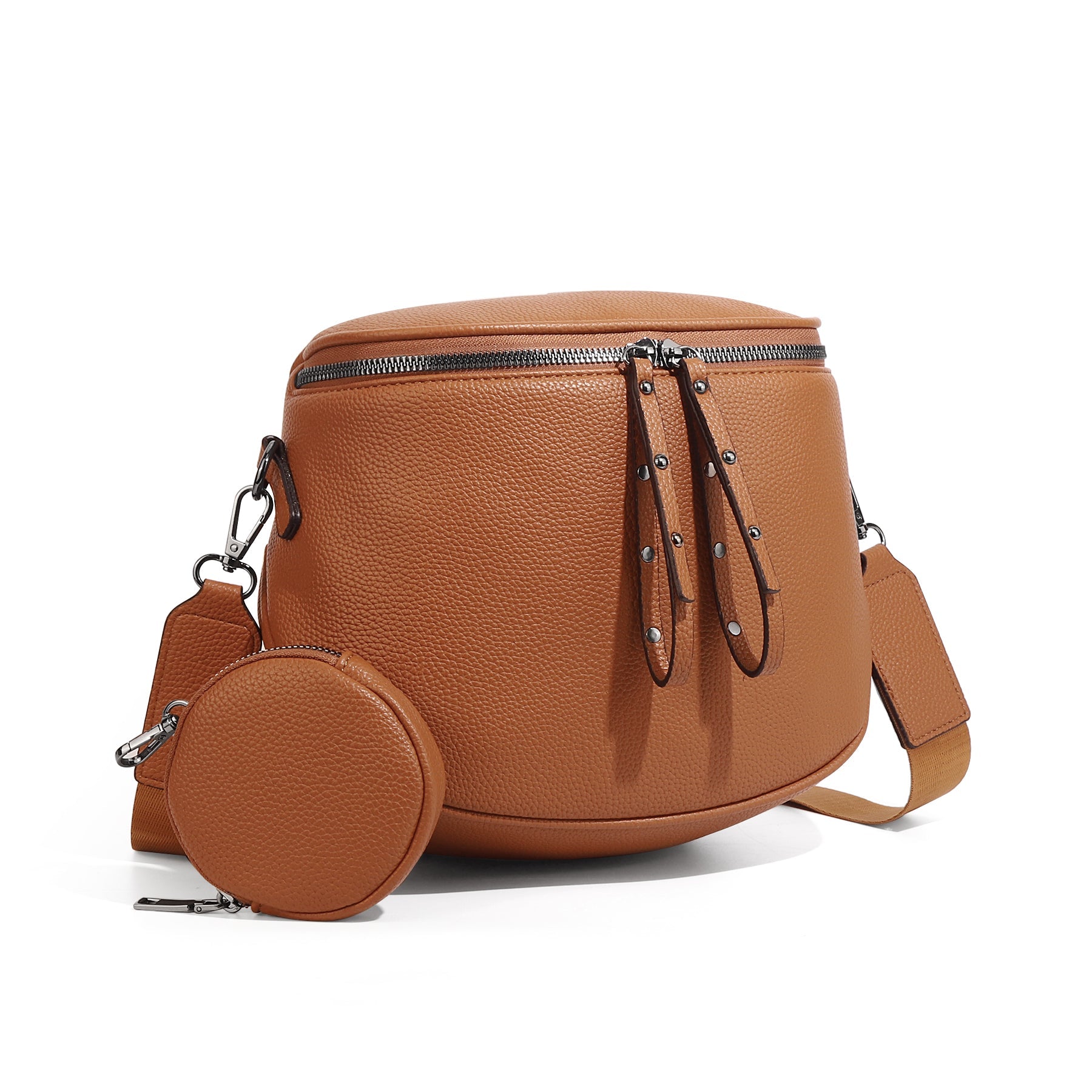 Ounamei Large Crossbody Bag for Women | Multi-Style Bag with Coin Pouch for Travel & Daily Use