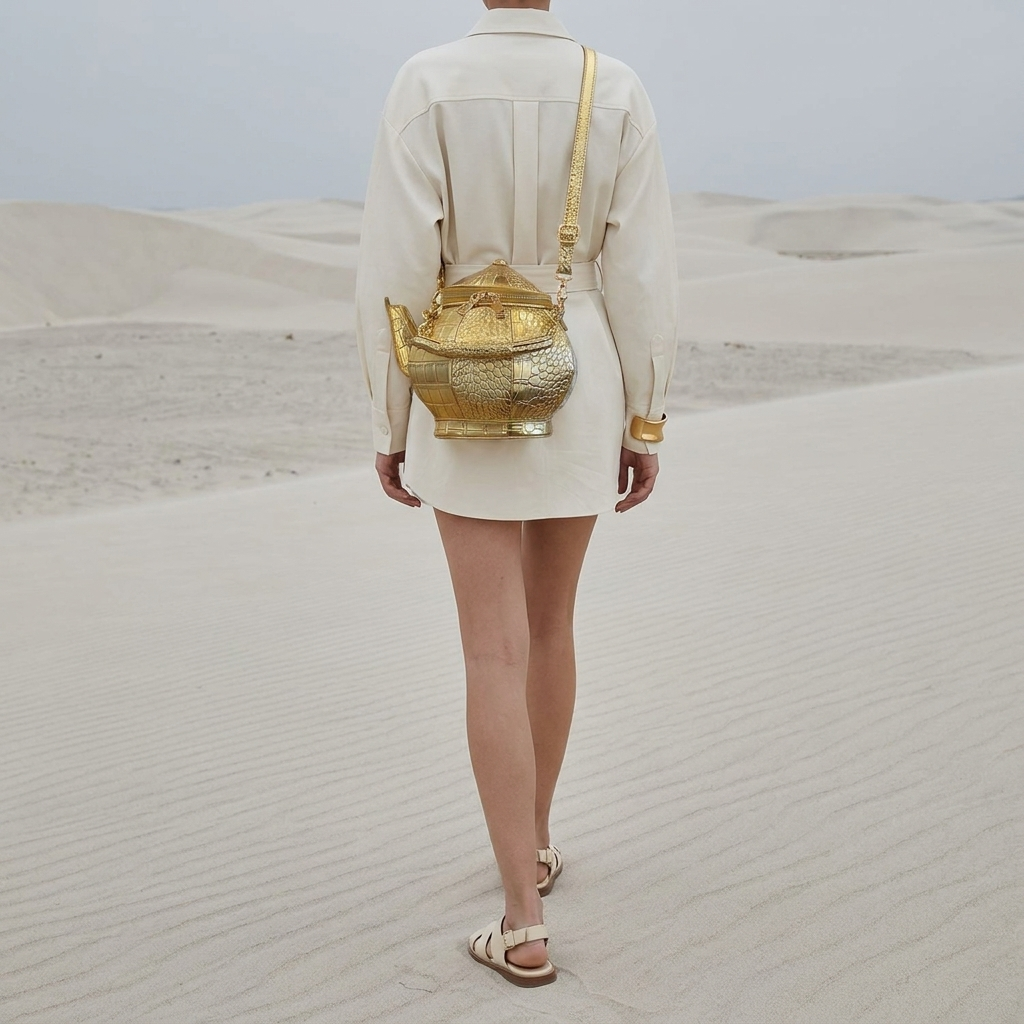 The Teadora Mini in Vegan leather  - By Qivii