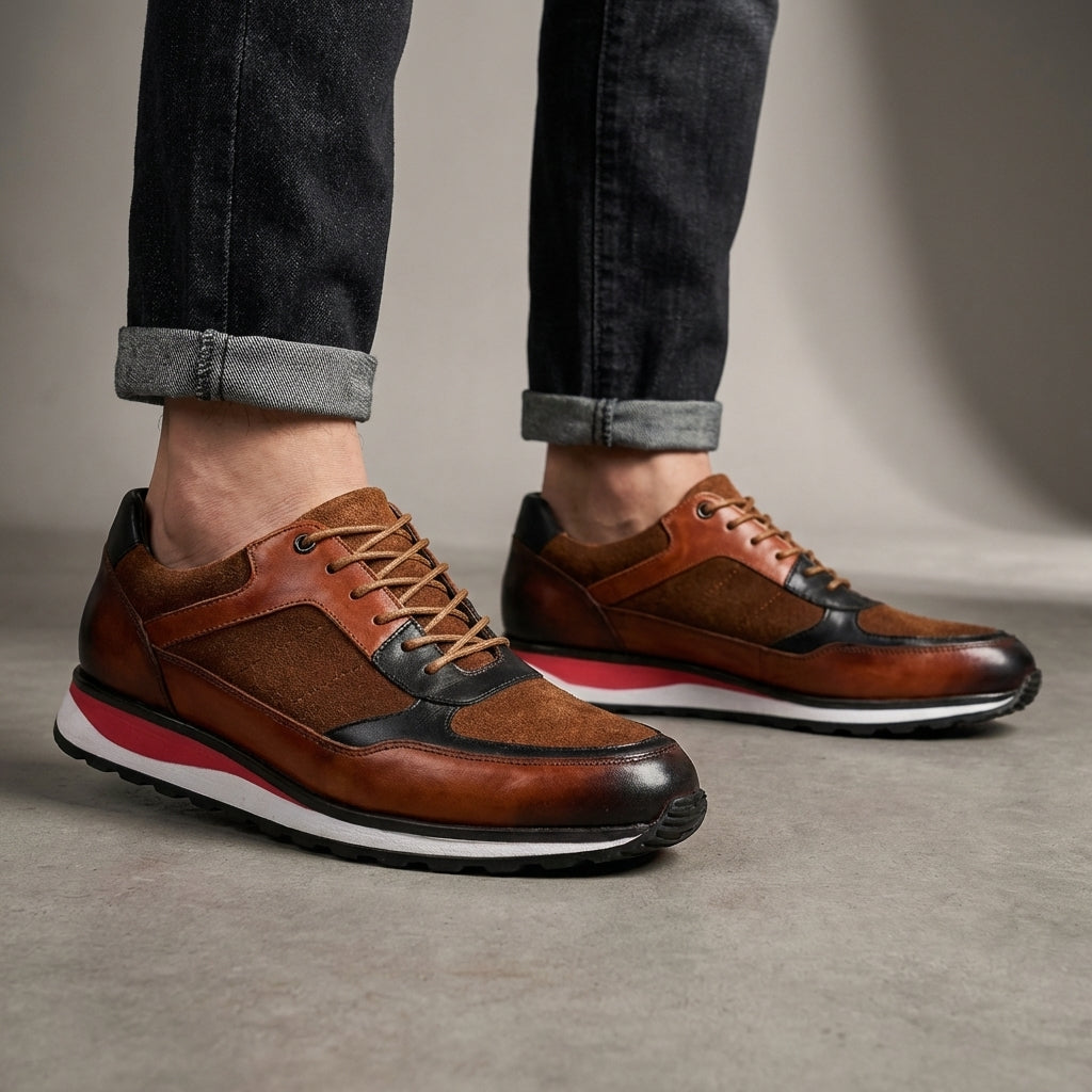 Marcelli Leather Sneakers