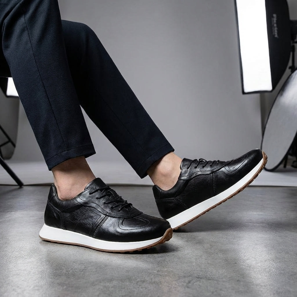 Avellino Cowhide Sneakers
