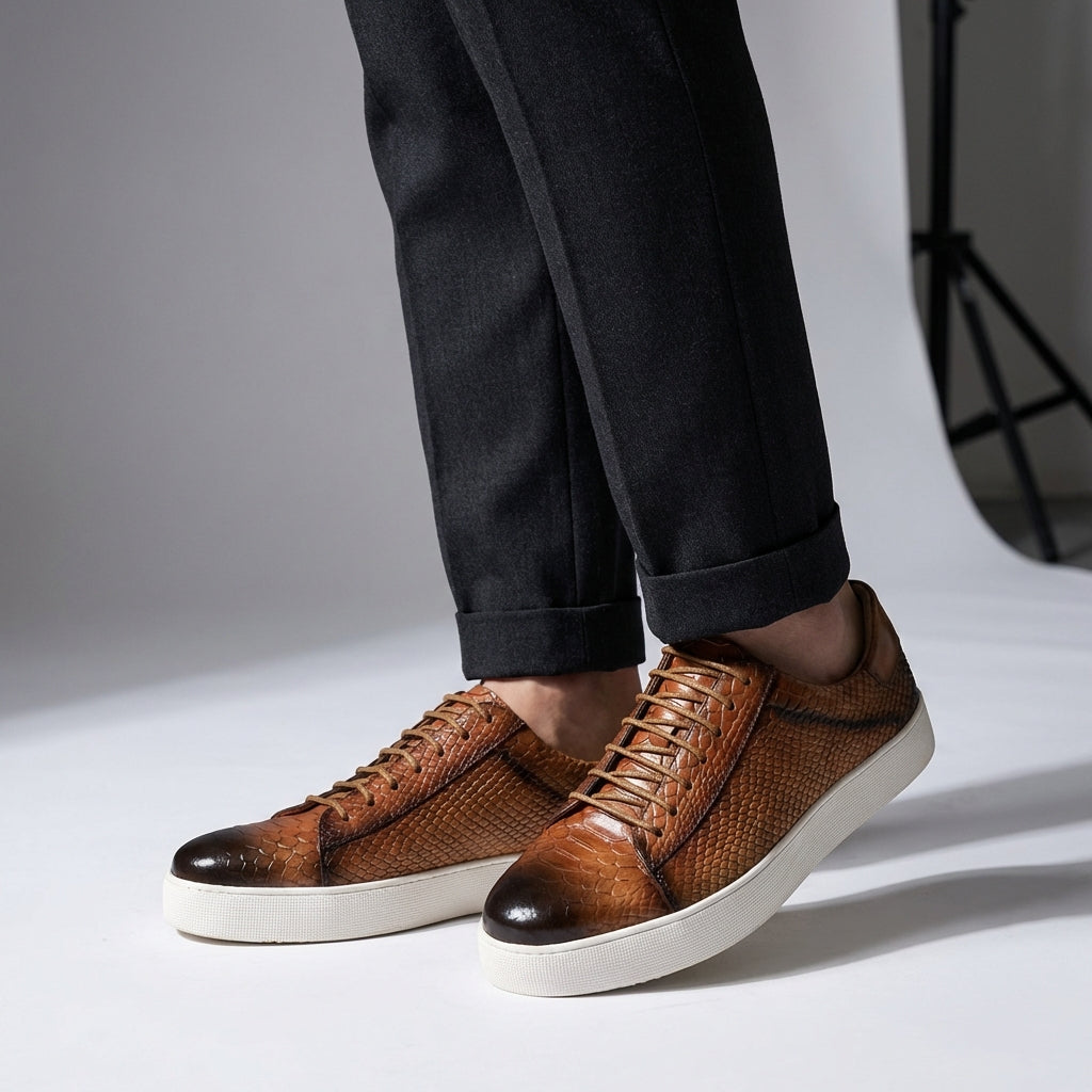 Altieri Casual Leather Sneakers