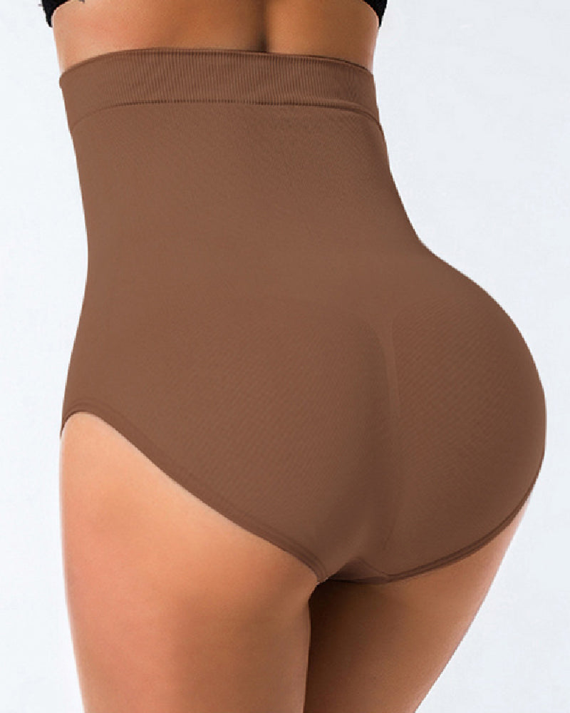 Women's Tummy Control High Waist Shapewear Underwear Breathable Soft Shaper Briefs  - By Qivii
