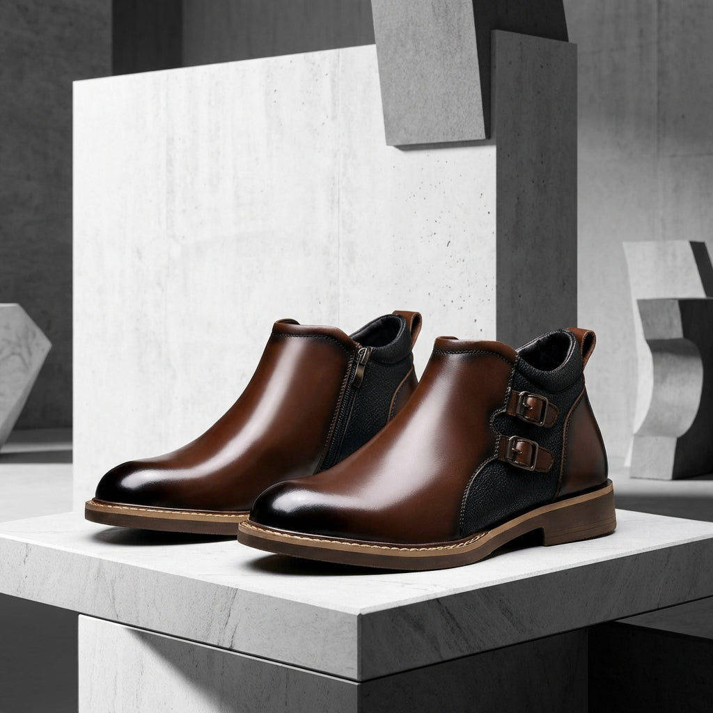 Belluno Cowhide Boots