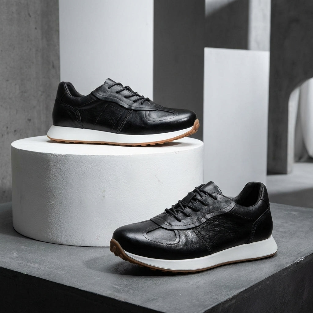 Avellino Cowhide Sneakers