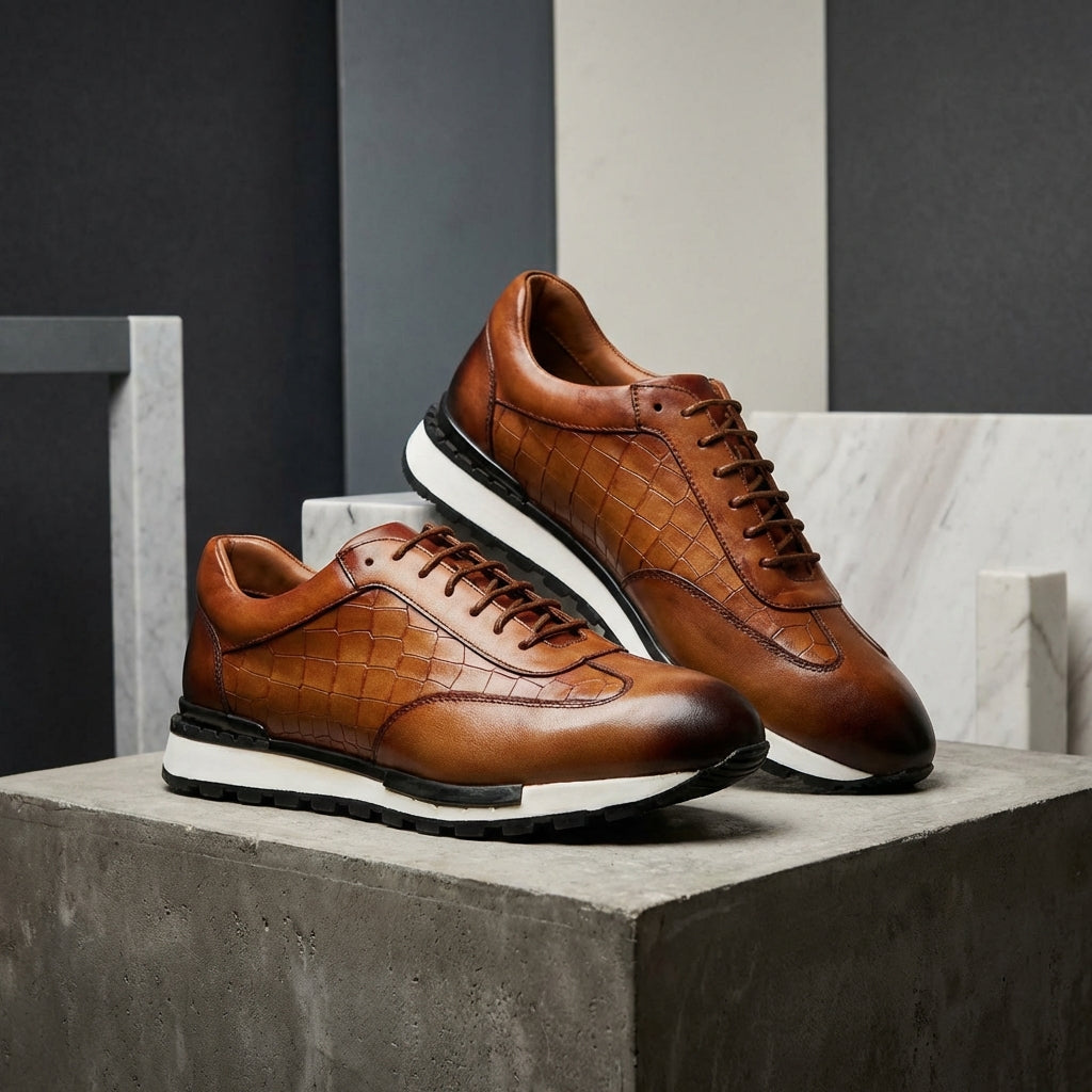 Lioren Leather Sneakers