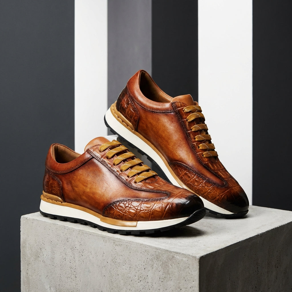 Dorsale Leather Sneakers