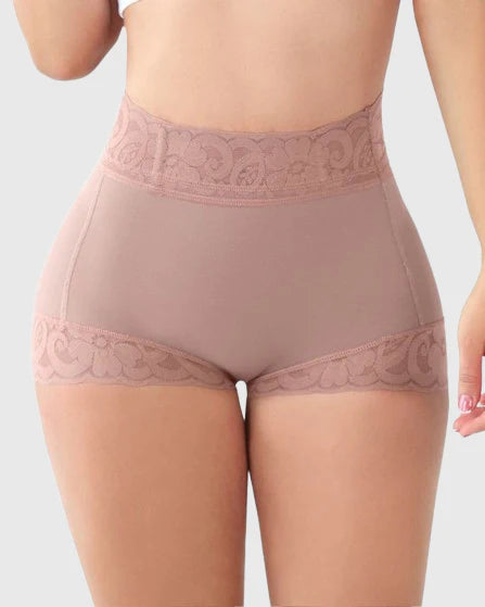 Shapshe® Women Lace Classic Body Shaper Butt Lifter Panty Smoothing Brief  - By Qivii