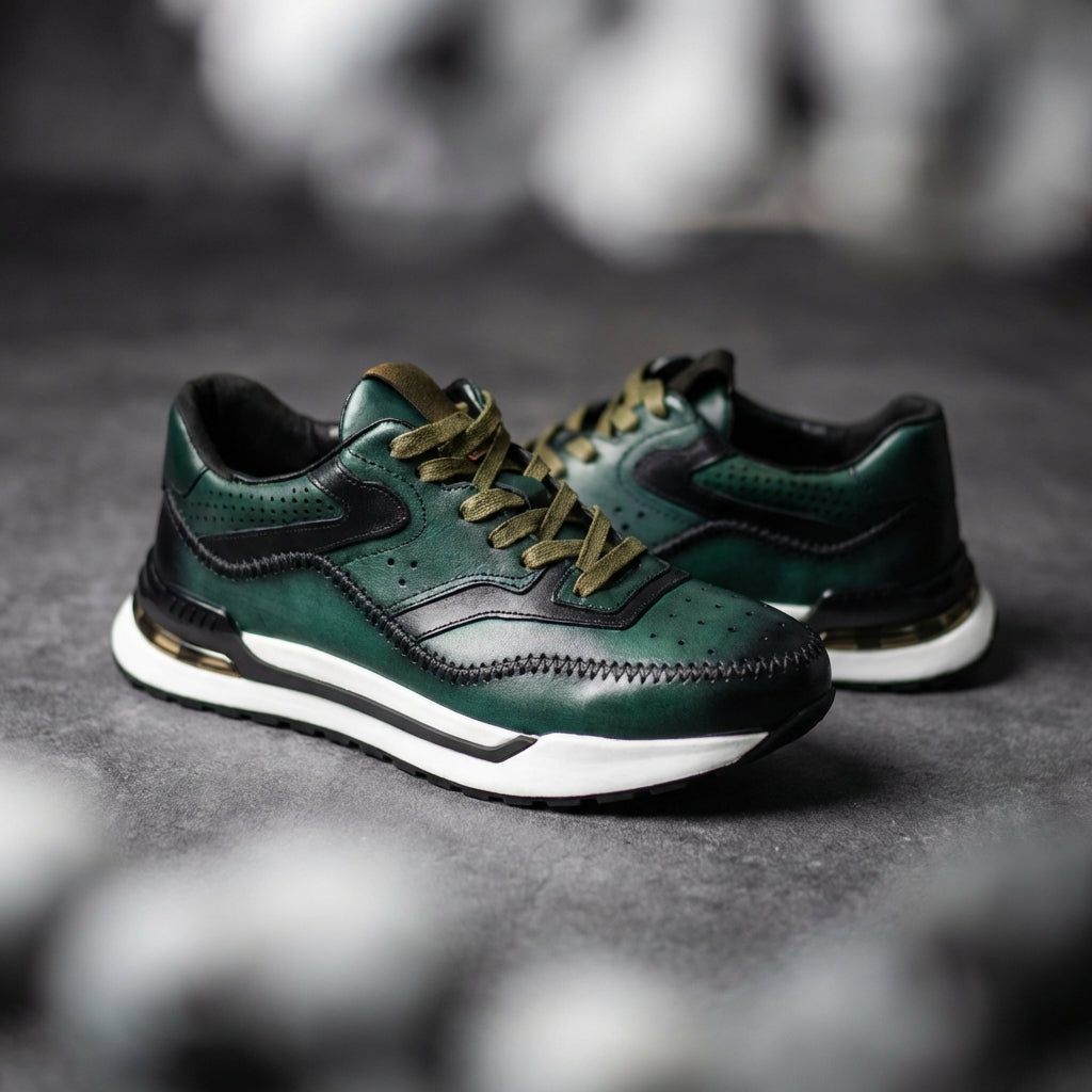 Montague Cowhide Air Sneakers