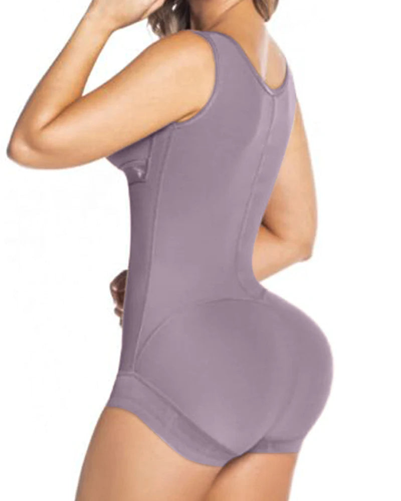 Shapshe® High Compression Full Bust Bodysuits Shapewear with Hook and Eye  - By Qivii