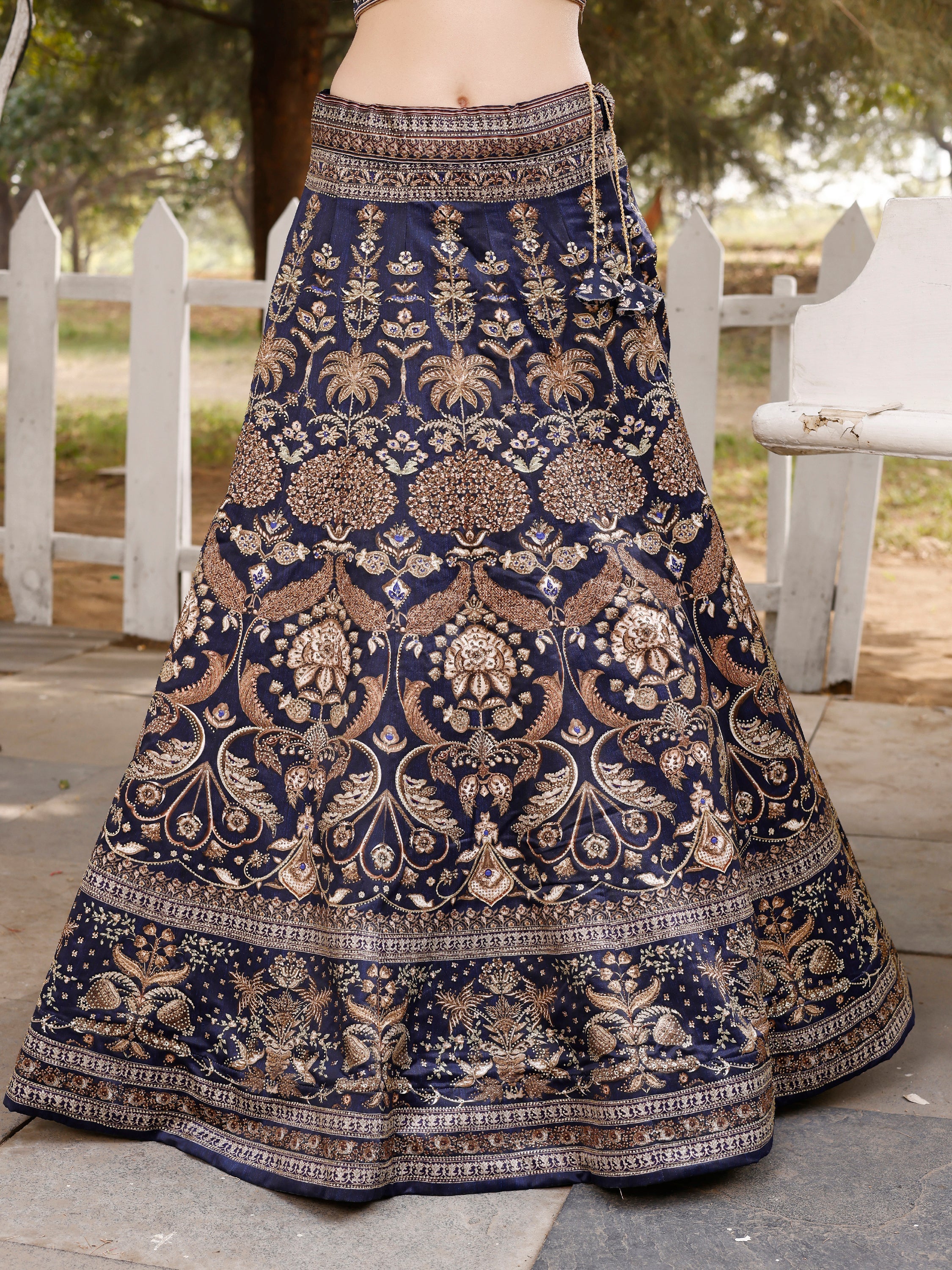 Dazzling Elegance: Swarovski Designer Lehenga Collection for Every Occasion - qivii