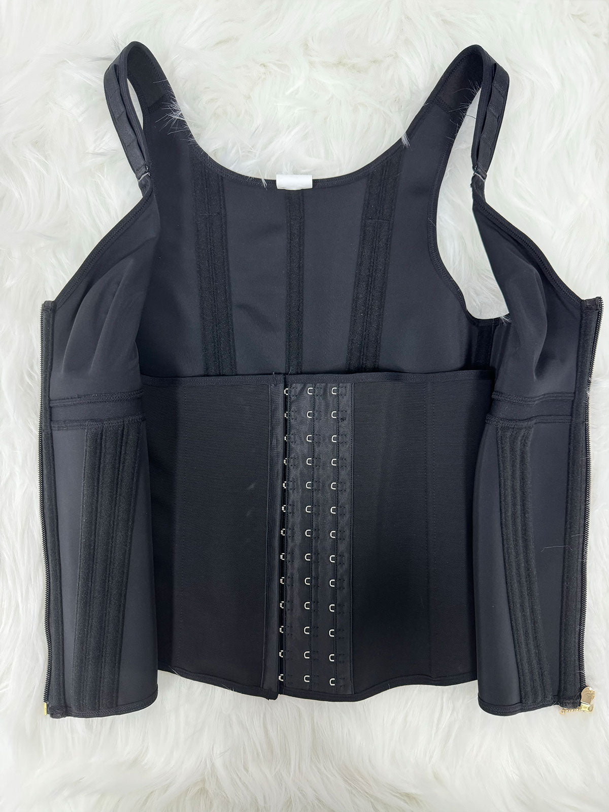 Shapshe® Fajas Colombianas Zip Front Steel Bone Tummy Control Waist Trainer