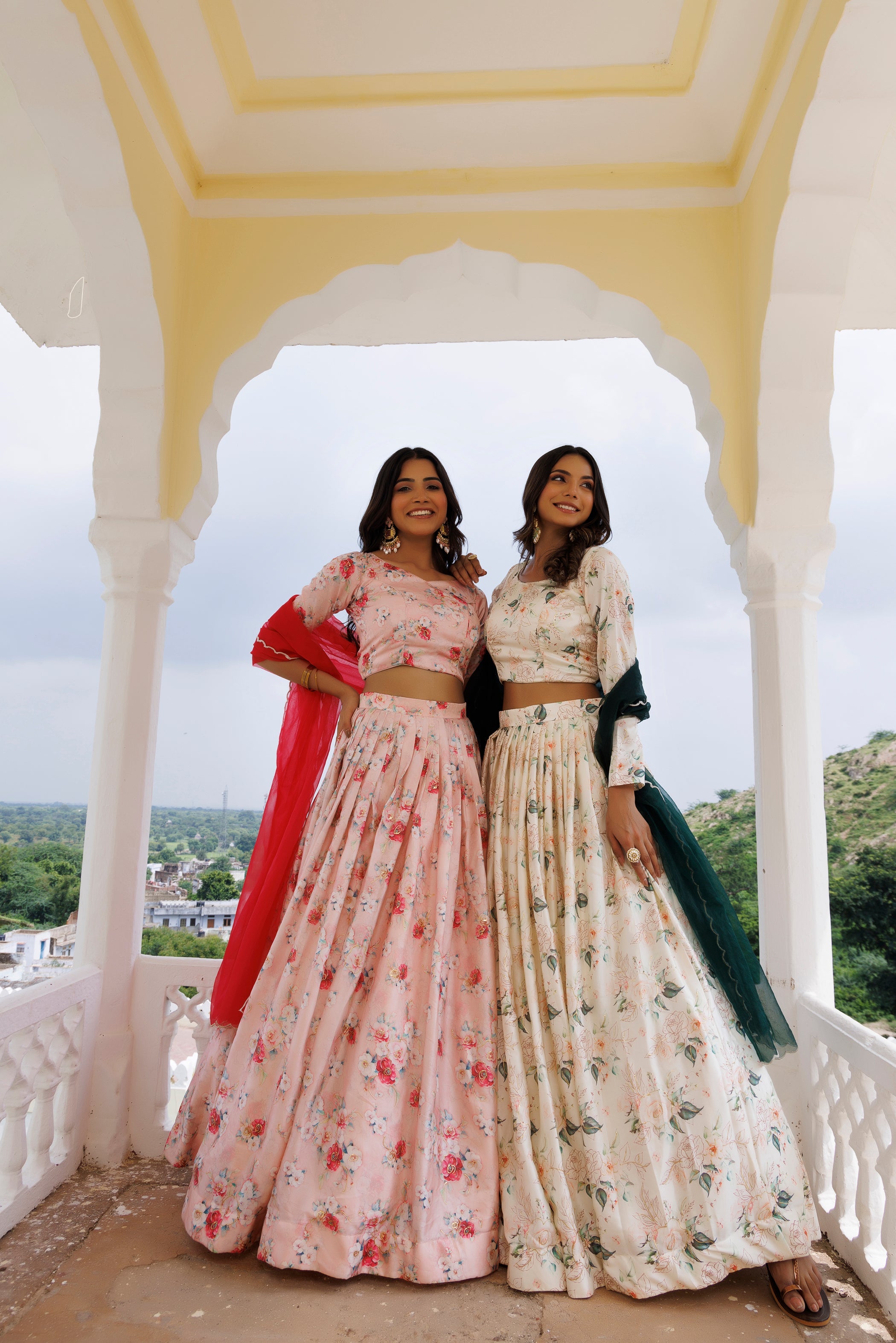 Calcite Pink Lehenga Set