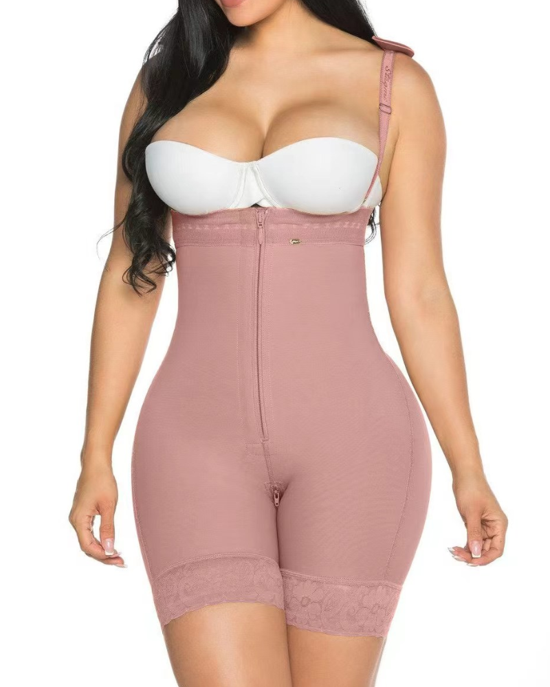 Shapshe® Firm Control Open Bust Full Body Shaper Bodysuit Shapewear  - By Qivii
