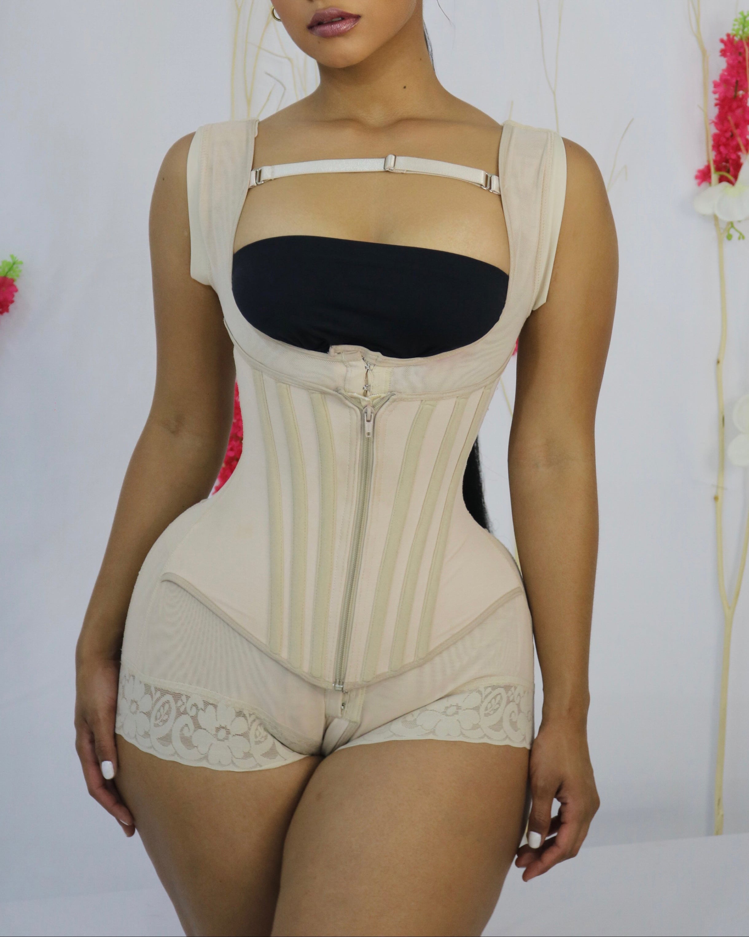 Shapshe® High Compression Hourglass Curve Faja Corset Tummy Control Shapewear  - By Qivii