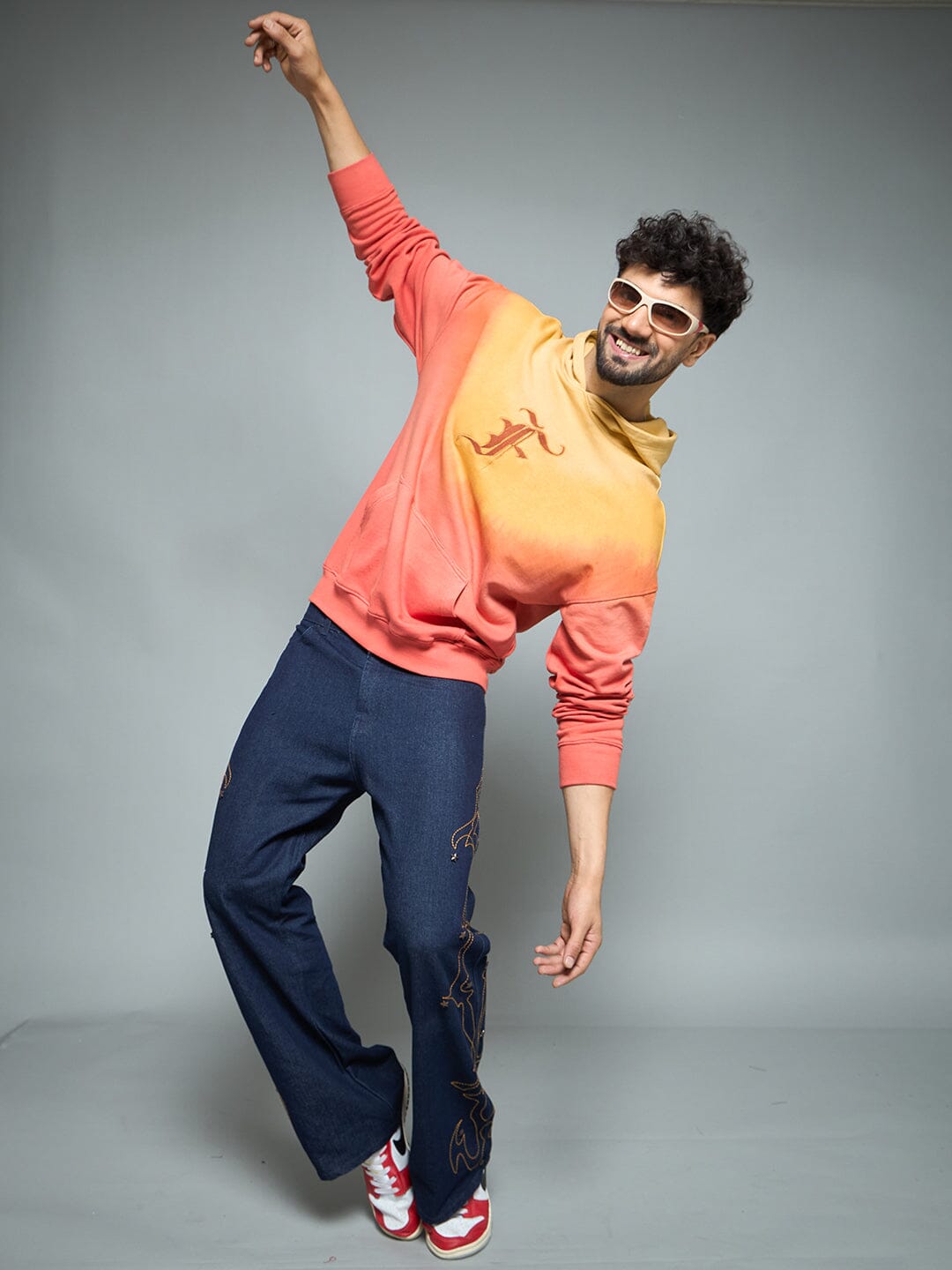 Sunrise Ombre Oversized Hoodie