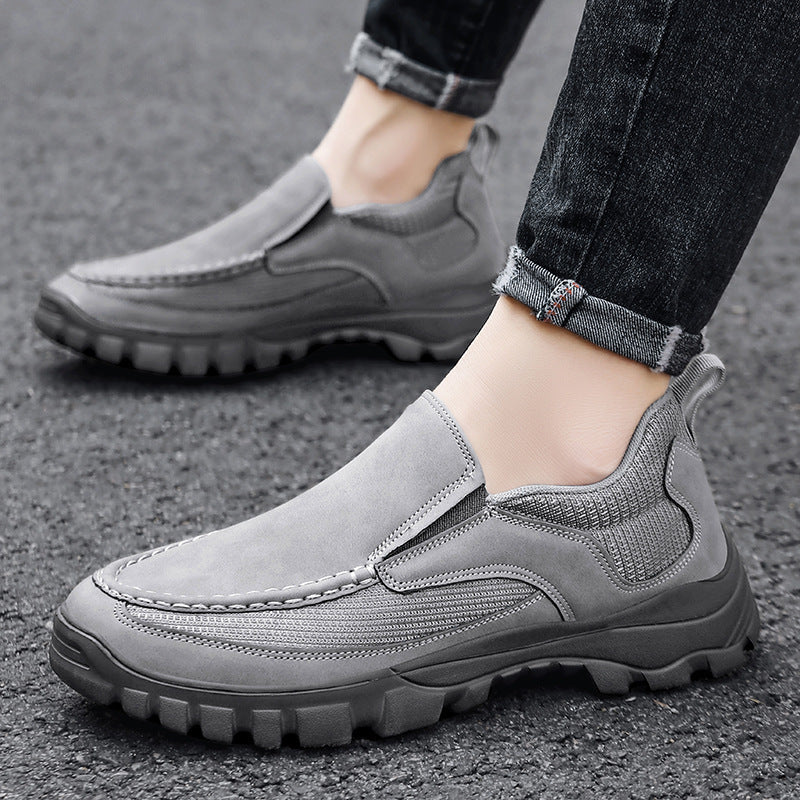 New Men’s Casual Loafers – Comfortable & Lightweight Walking Shoes, Slip-On Men’s Leather Loafers, Easy-to-Wear Casual Footwear