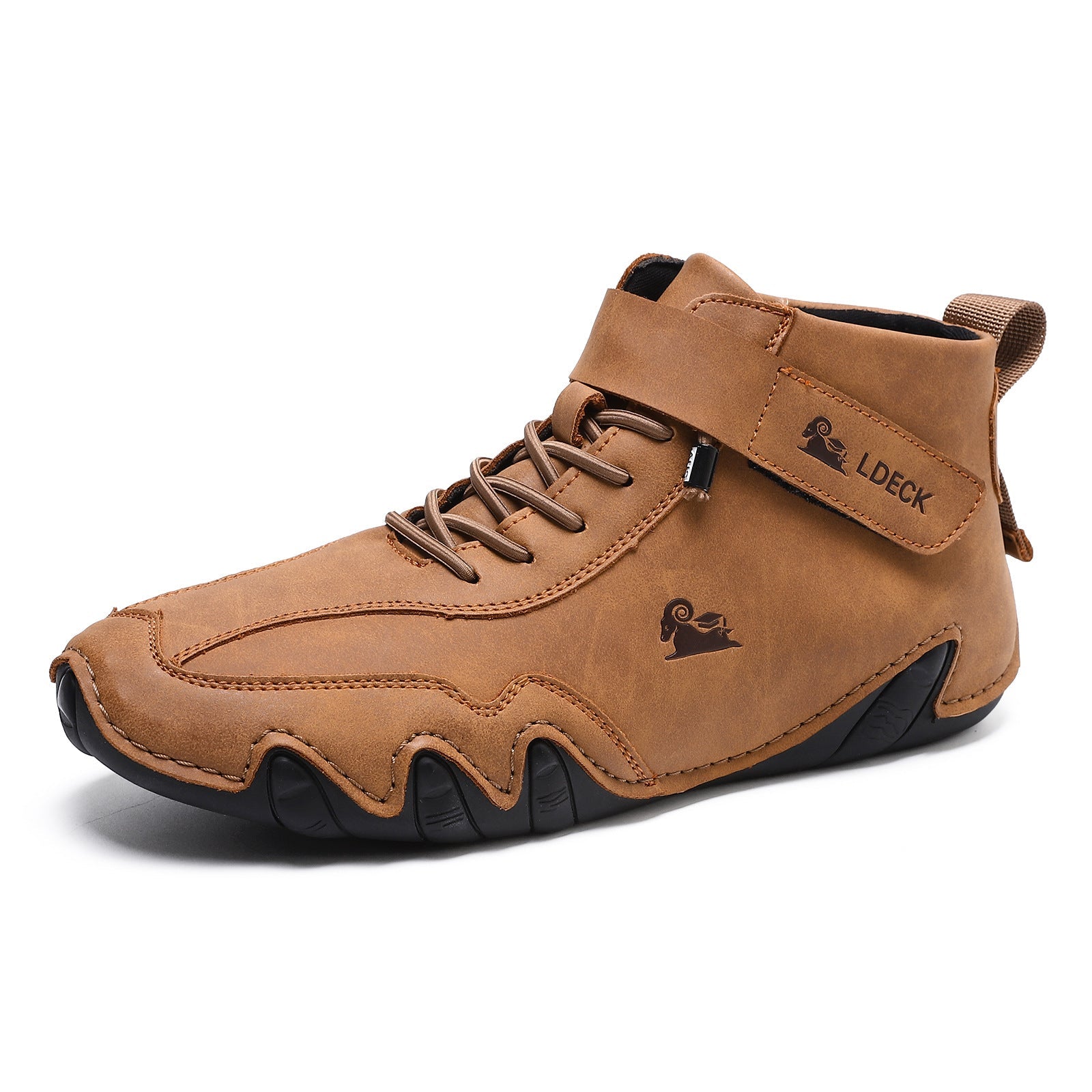 Men’s Octopus High-Top Lace-Up Hand-Sewn Martin Boots