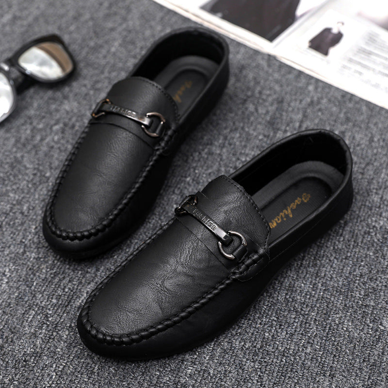Men's Premium Leather Loafers – Soft Sole, Durable, Stylish Slip-On Casual Shoes for Business & Leisure