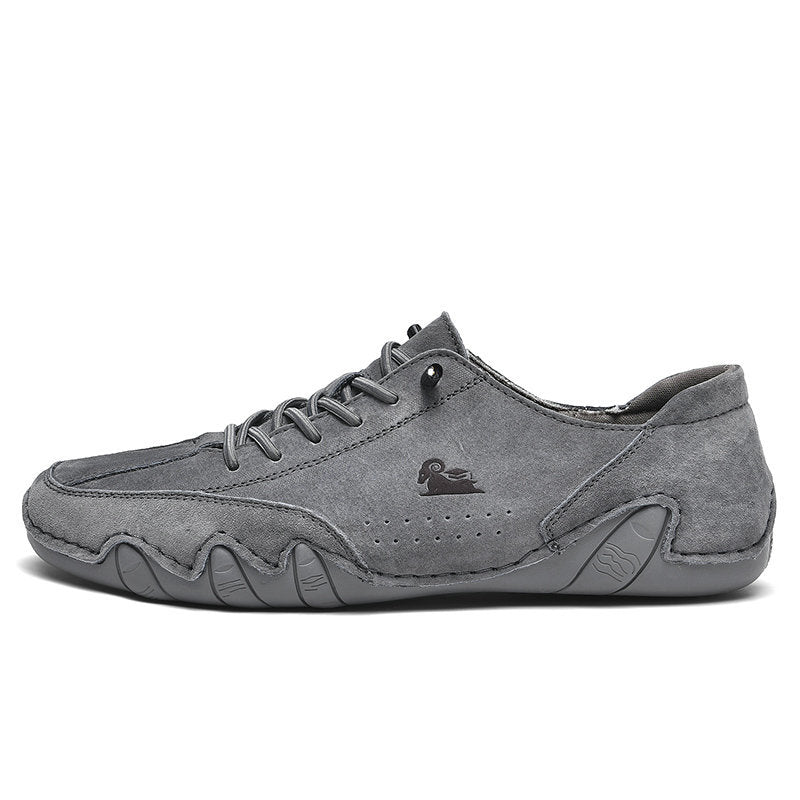 Men’s Octopus Low-Top Lace-Up Hand-Sewn Martin Boots