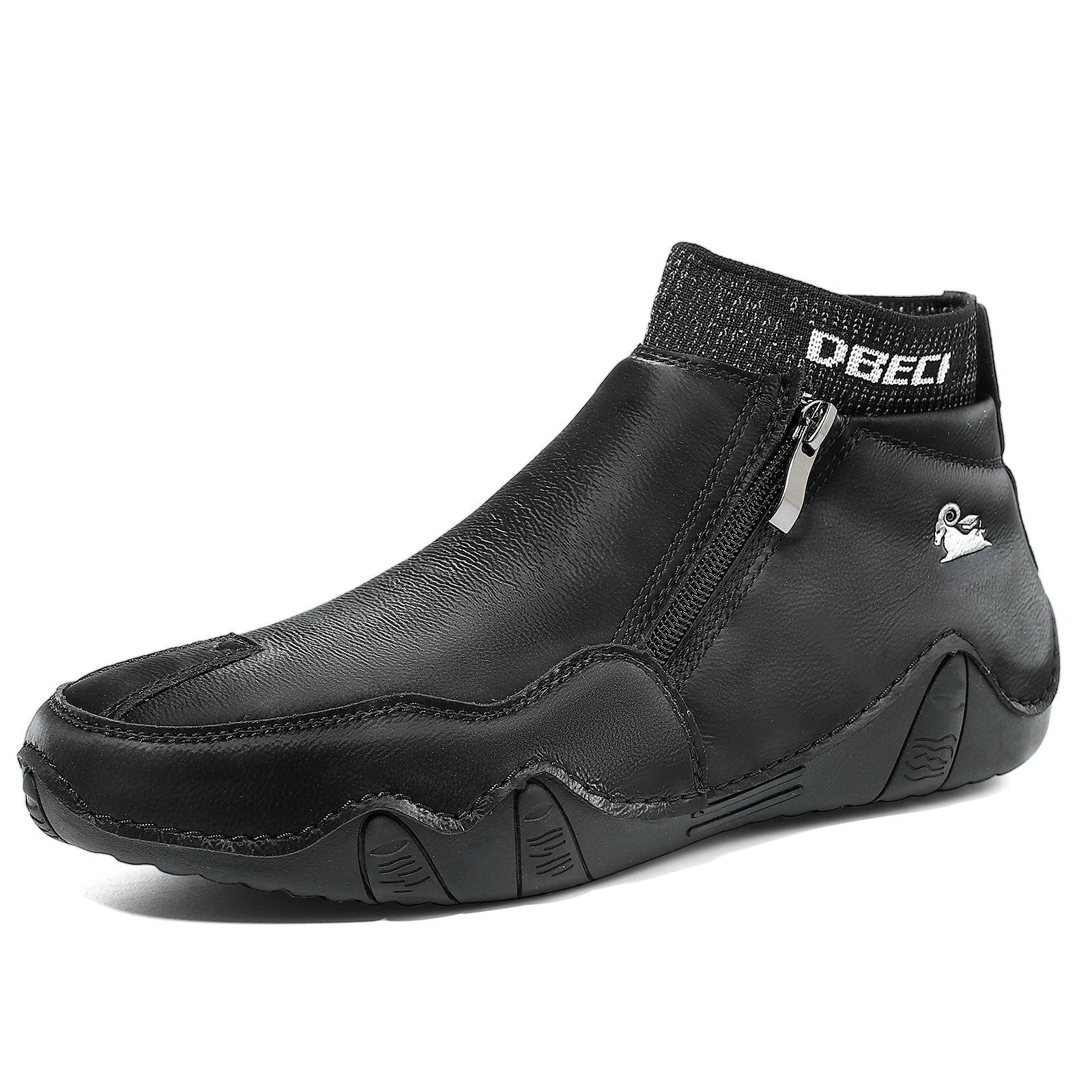 Men's High-Top Martin Boots Winter Warmth and Durability Large Size Outdoor Casual Footwear