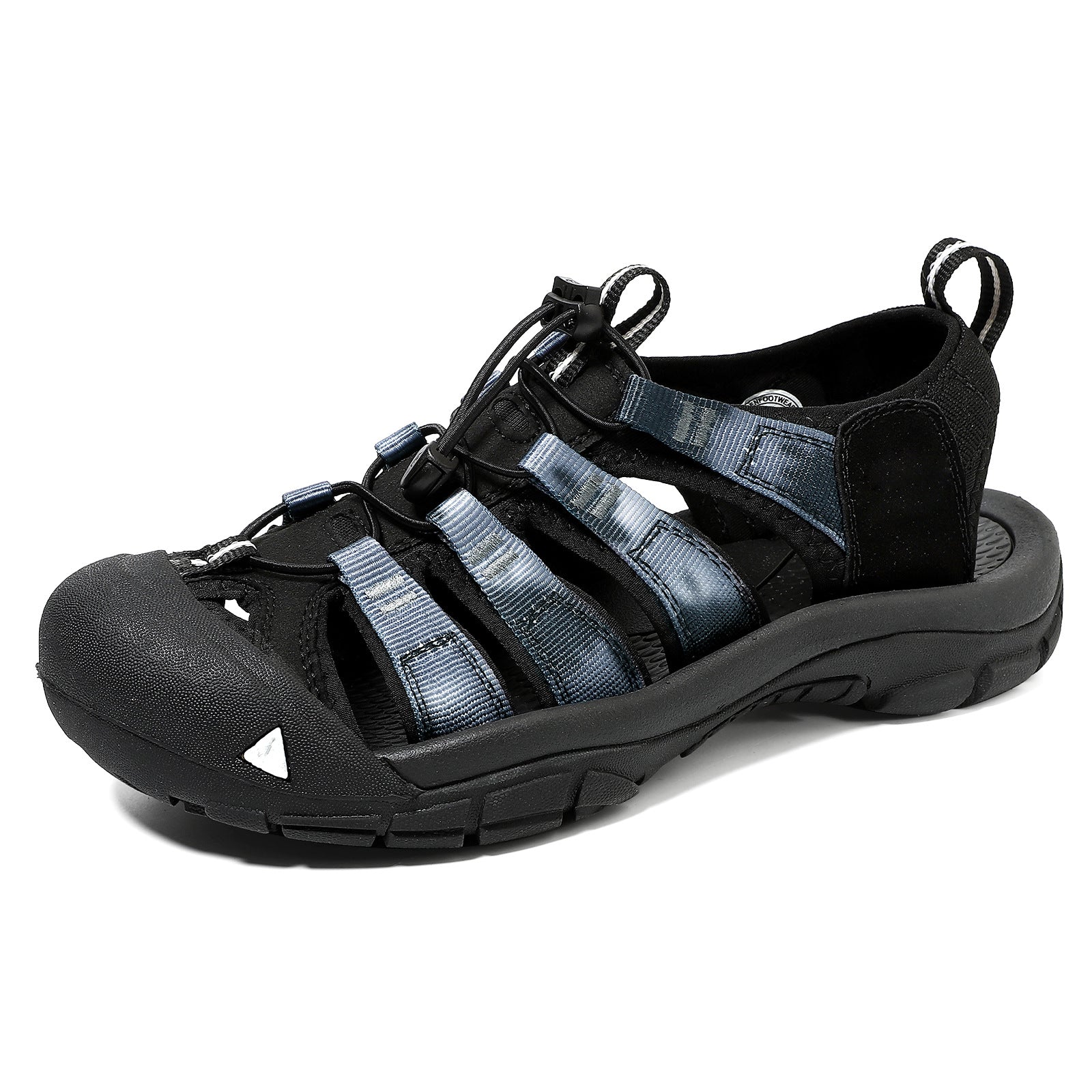 Men’s Summer Handmade Sandals Thick Sole Closed-toe Beach Shoes