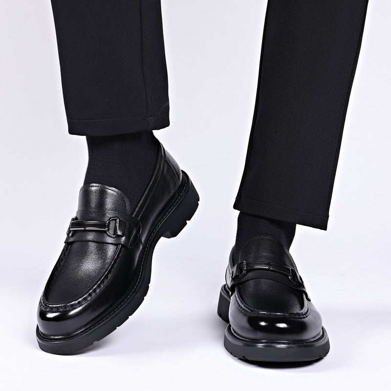 Men's Premium Leather Loafers - Stylish, Comfortable, and Slip-Resistant Casual Business Shoes