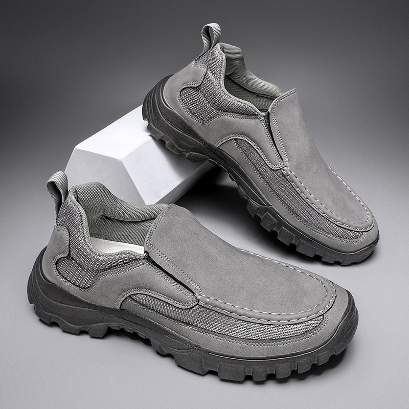 New Men’s Casual Loafers – Comfortable & Lightweight Walking Shoes, Slip-On Men’s Leather Loafers, Easy-to-Wear Casual Footwear