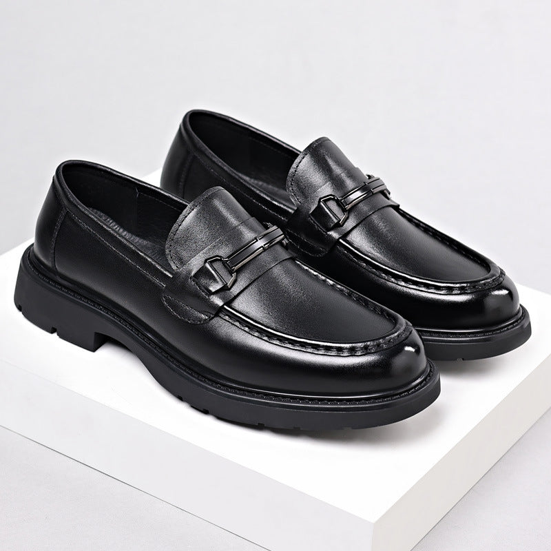 Men's Premium Leather Loafers - Stylish, Comfortable, and Slip-Resistant Casual Business Shoes