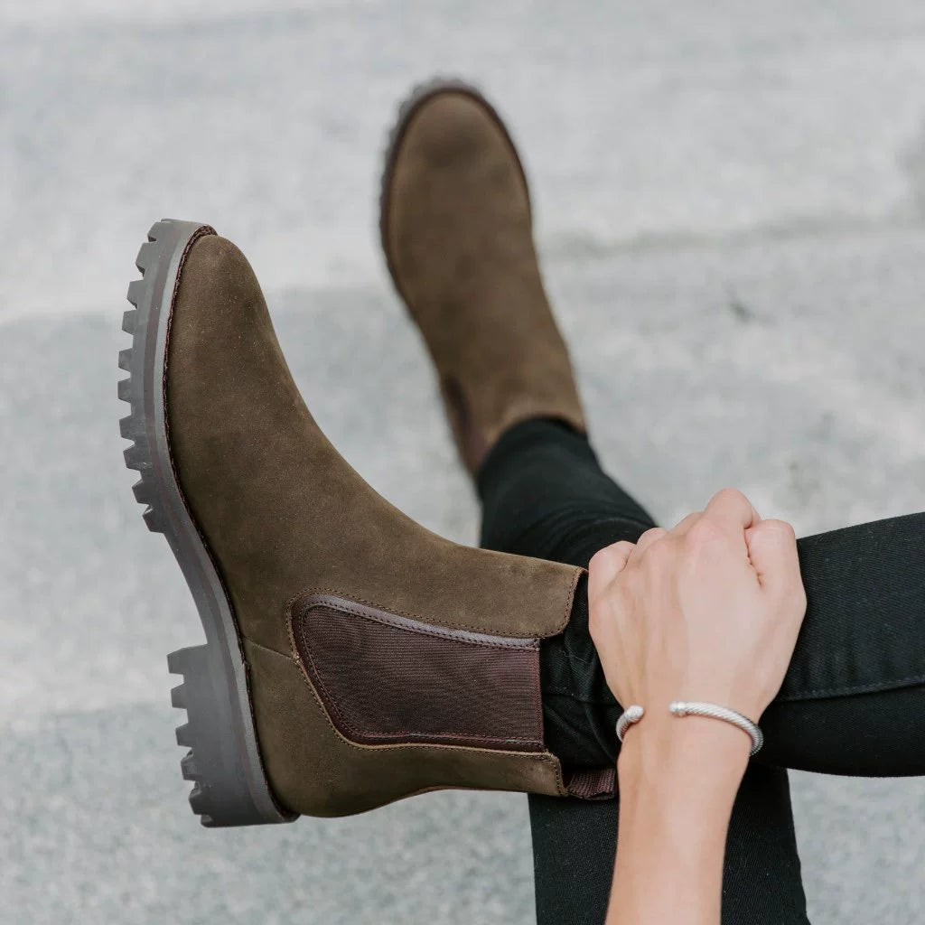 Women’s Casual Chunky Sole Milear Ankle Boots New Winter Low Cut Round Toe Martin Boots for Cross Border Trade