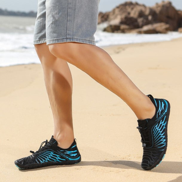 Men’s & Women’s Outdoor Toe Water Shoes for Hiking, Swimming, Cycling, Beach, & Fitness Activities