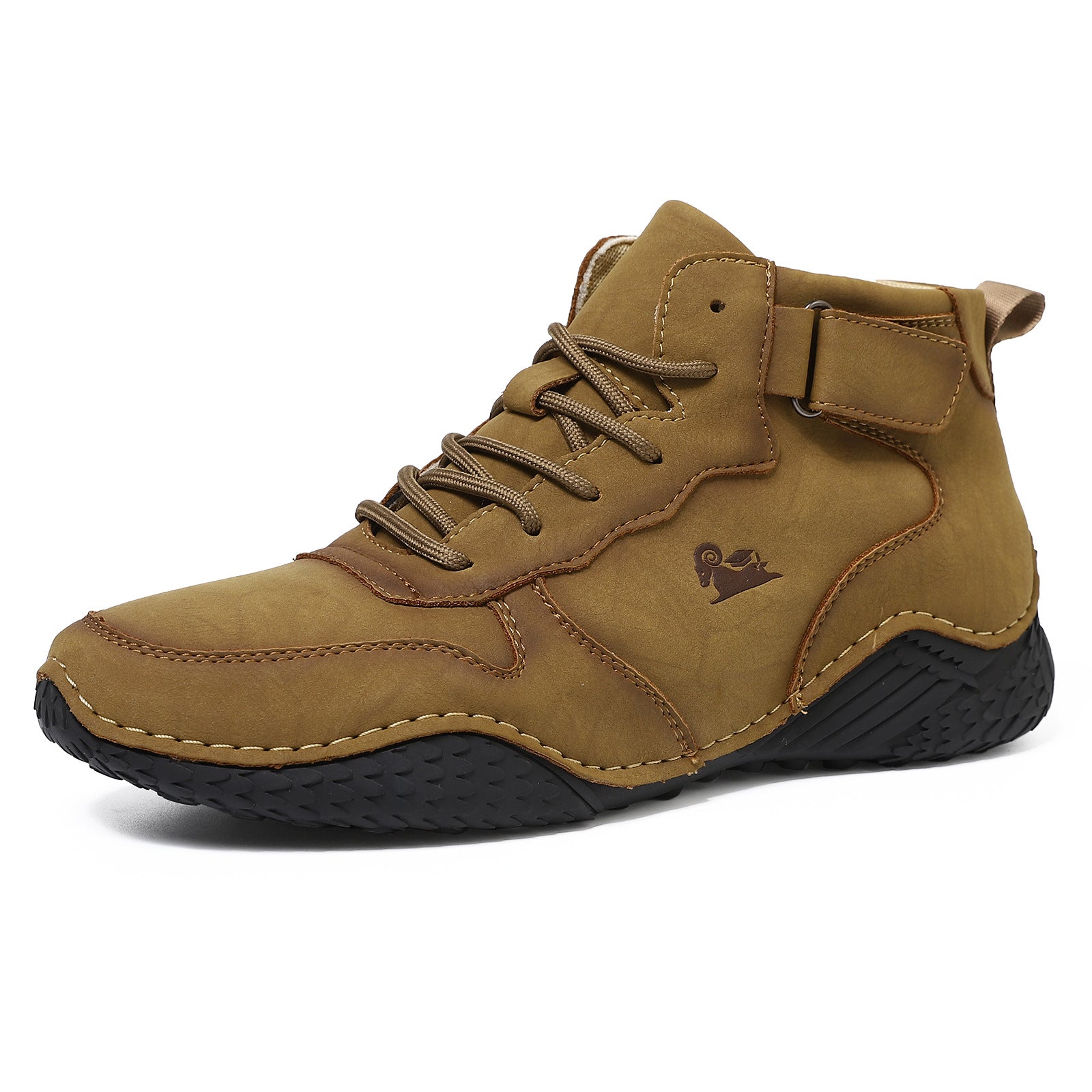 Men’s Octopus High-Top Suede Martin Boots Handmade Casual Boots