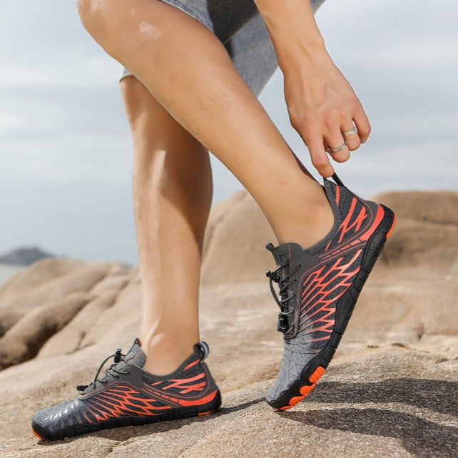 Men’s & Women’s Outdoor Toe Water Shoes for Hiking, Swimming, Cycling, Beach, & Fitness Activities
