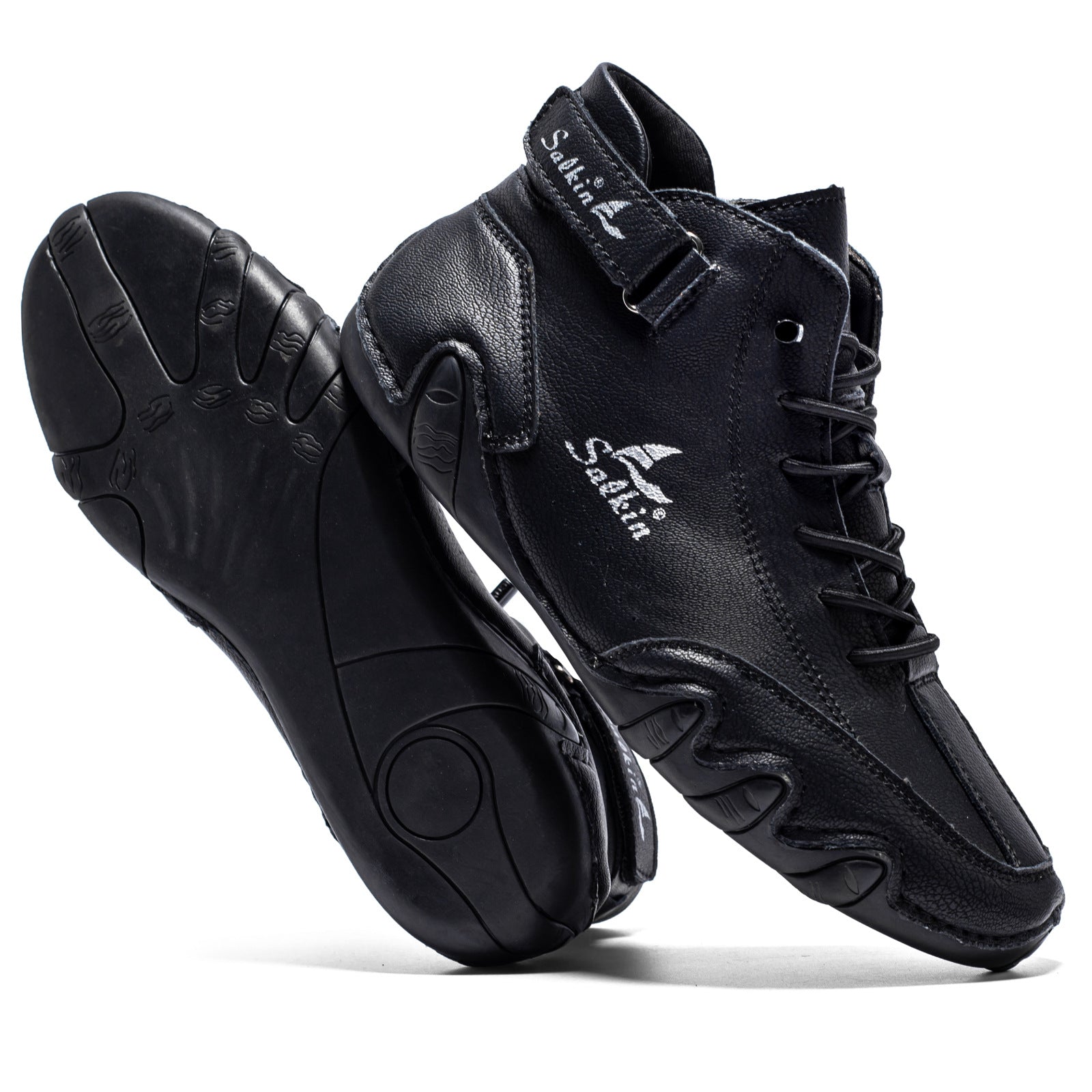 Men’s Octopus High-Top Lace-Up Ankle Boots