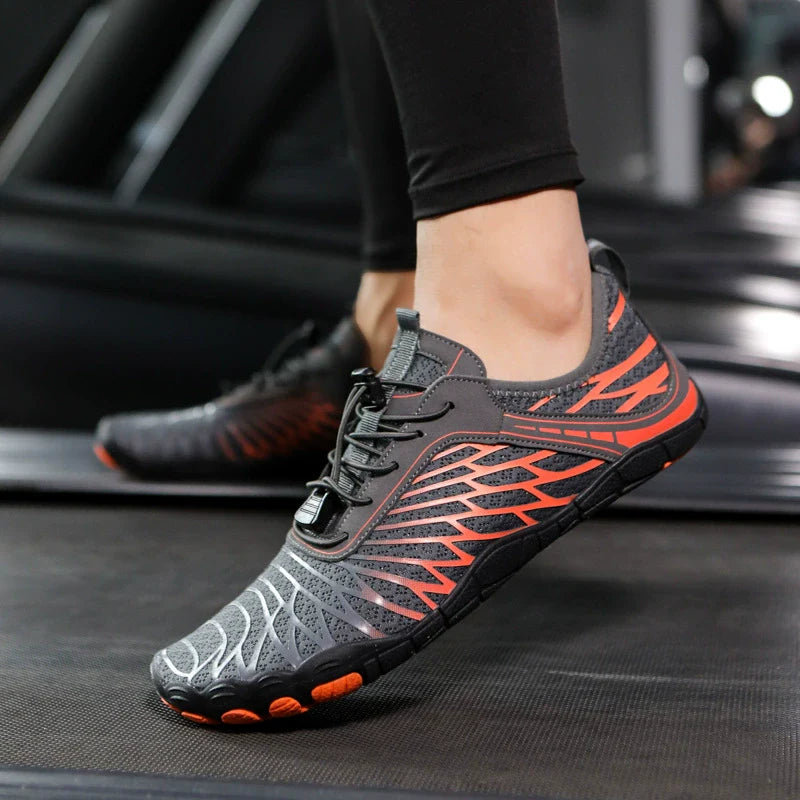 Men’s & Women’s Outdoor Toe Water Shoes for Hiking, Swimming, Cycling, Beach, & Fitness Activities