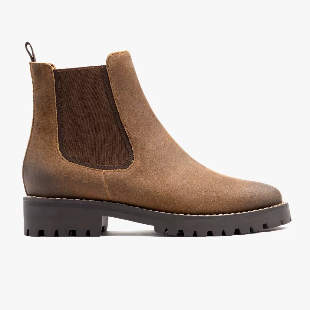 Women’s Casual Chunky Sole Milear Ankle Boots New Winter Low Cut Round Toe Martin Boots for Cross Border Trade