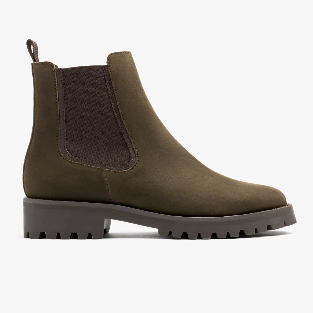 Women’s Casual Chunky Sole Milear Ankle Boots New Winter Low Cut Round Toe Martin Boots for Cross Border Trade