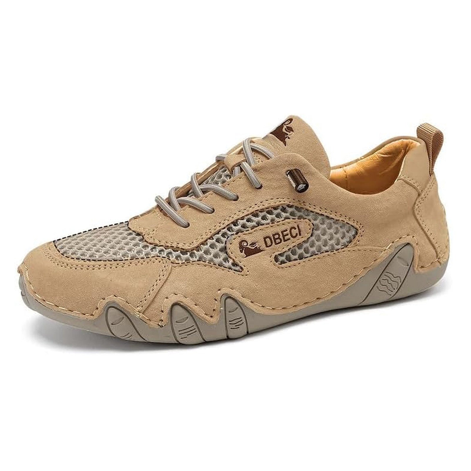 Men's Best-Selling Outdoor Breathable Mesh Sneakers Plus-Size Rubber-Soled Sports Shoes