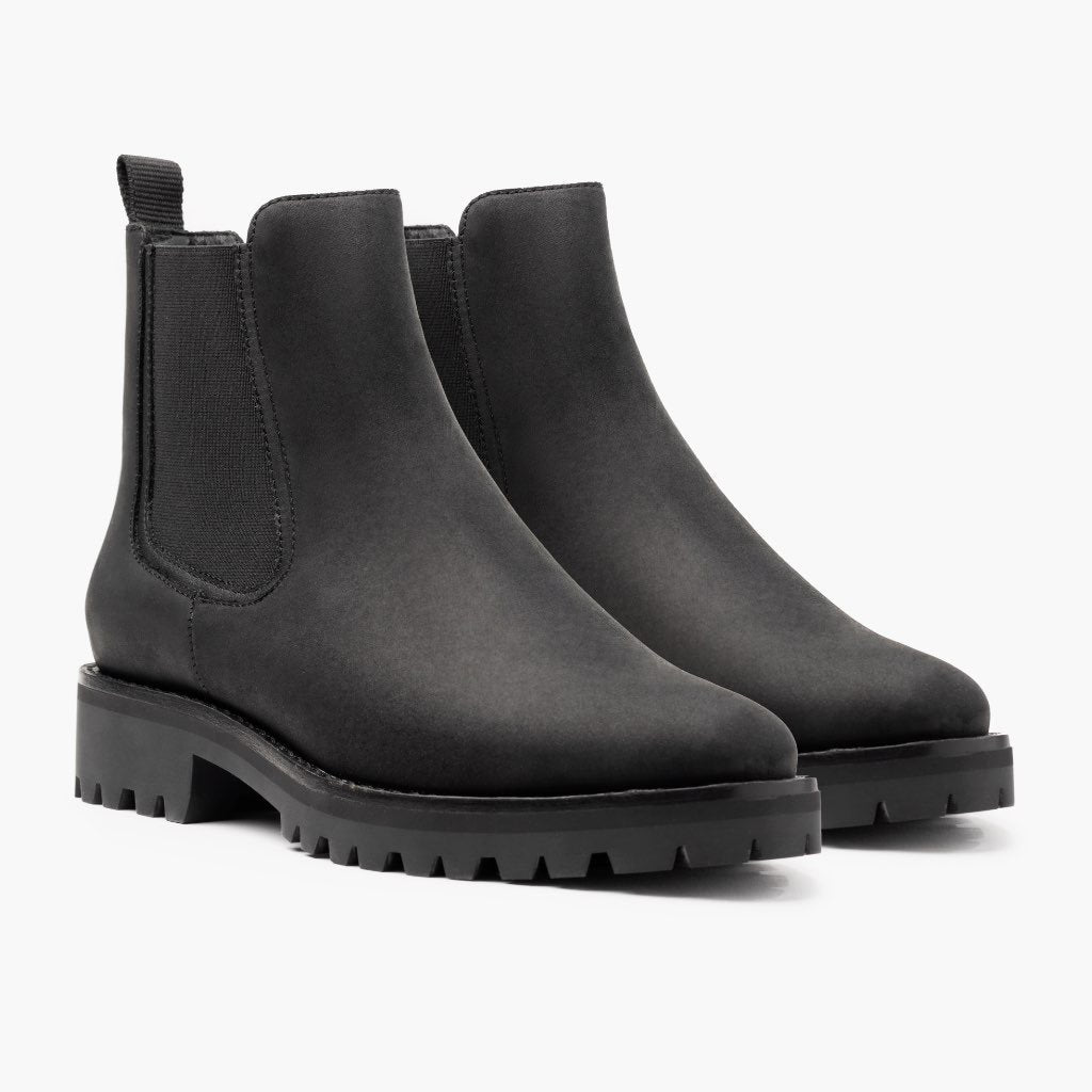 Women’s Casual Chunky Sole Milear Ankle Boots New Winter Low Cut Round Toe Martin Boots for Cross Border Trade
