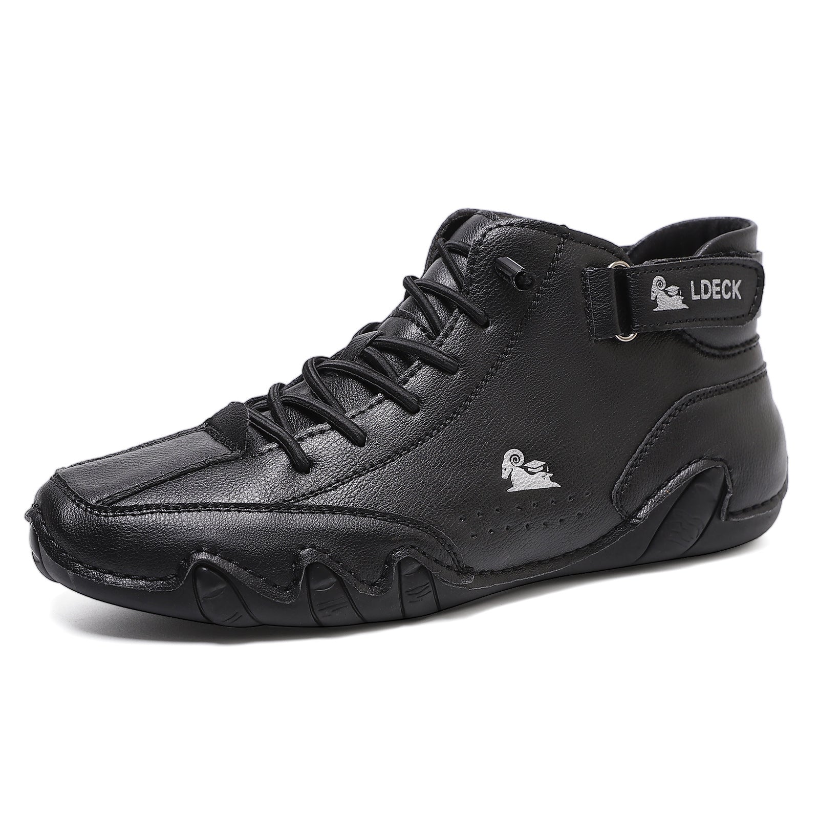 Men’s Octopus High-Top Lace-Up Hand-Sewn Casual Work Boots