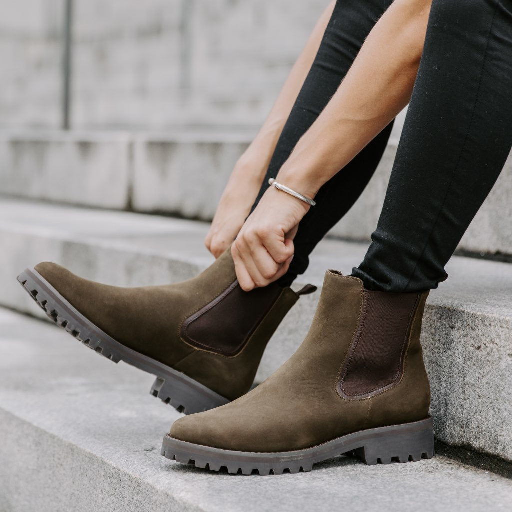 Women’s Casual Chunky Sole Milear Ankle Boots New Winter Low Cut Round Toe Martin Boots for Cross Border Trade