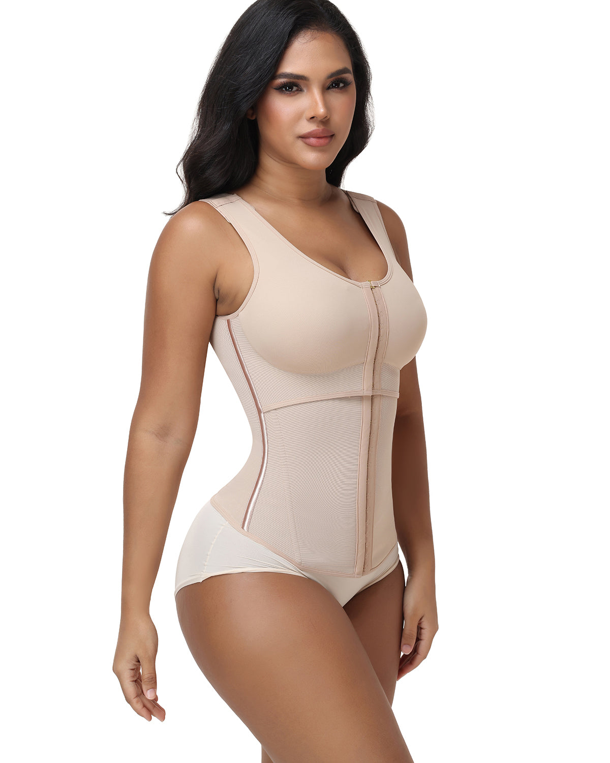 High Compression Corset Tank Top Built-in Bra Waist Trainer