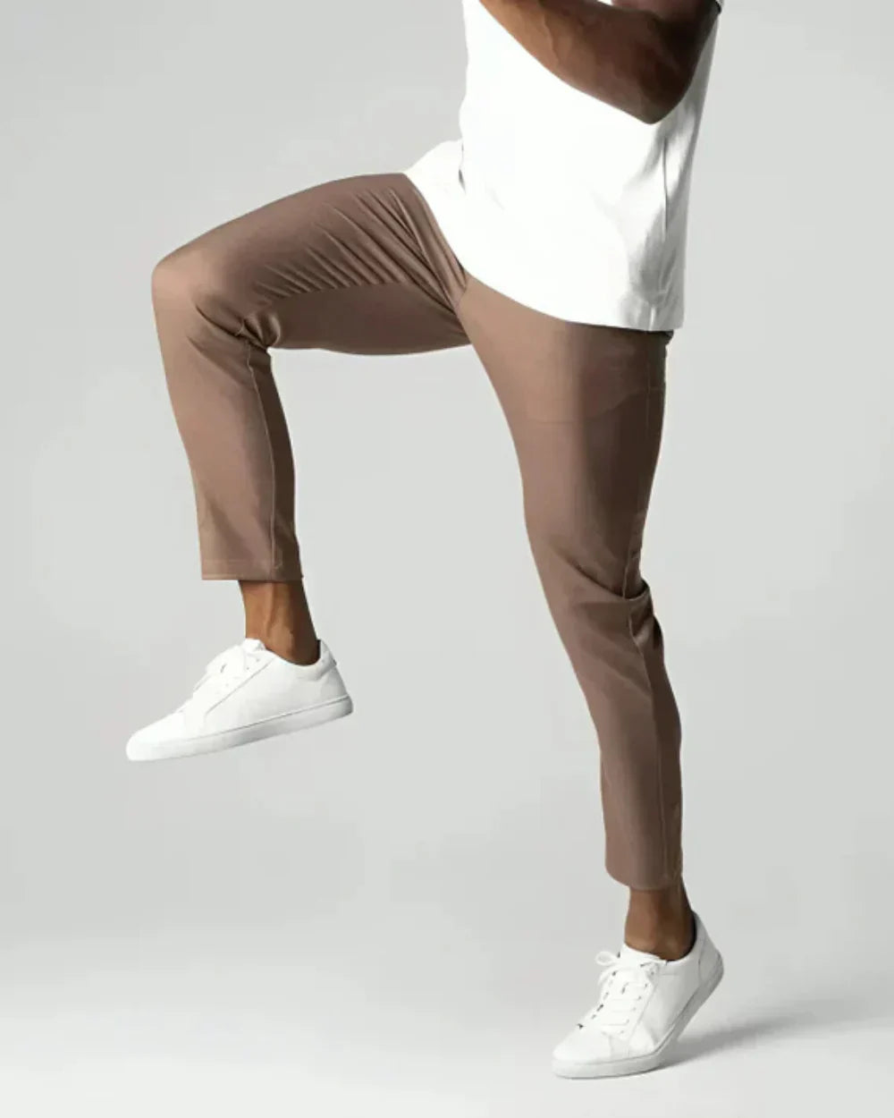 Elastische Chino Broek  - By Qivii