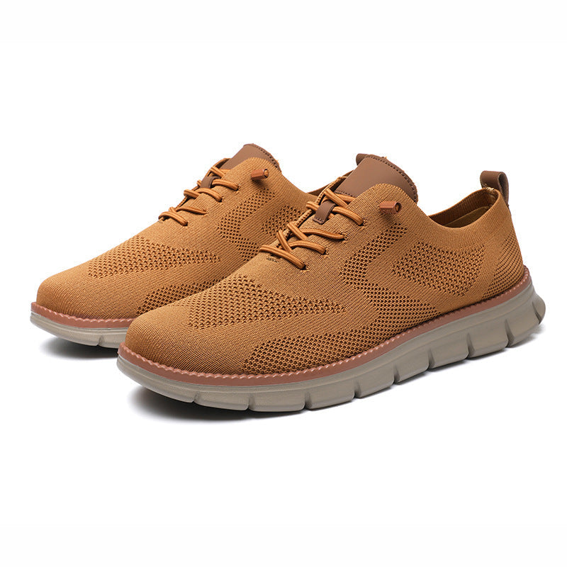 Men's AeroStitch Urban - Extended Fit Knit Mesh - Fashion Sneakers with Breathable Upper & Contrast Stitching