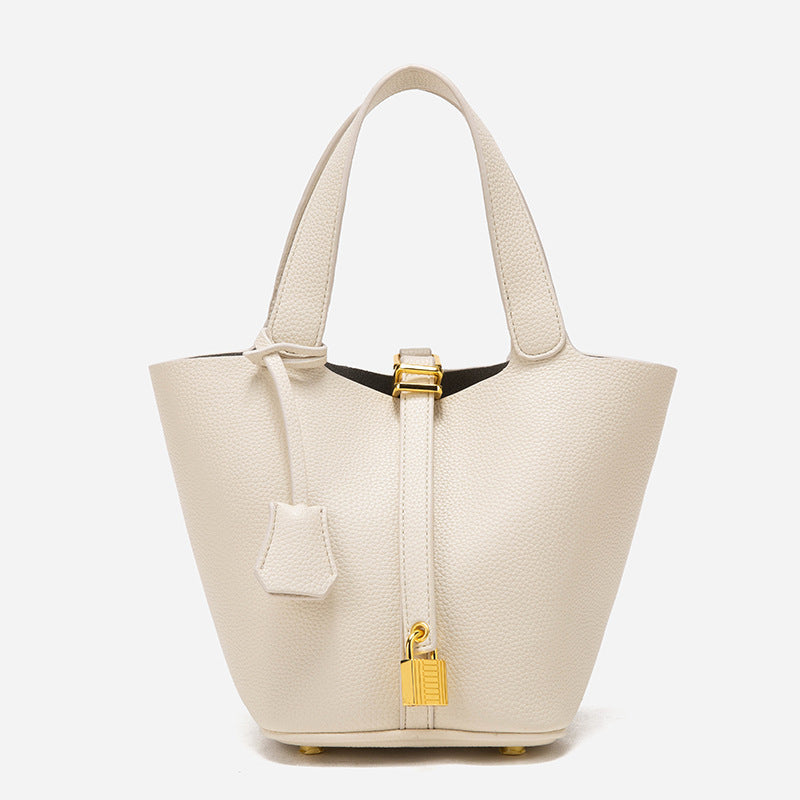 Women's Niche Design Bucket Bag – Exquisite, High-End & Versatile Handheld Tote