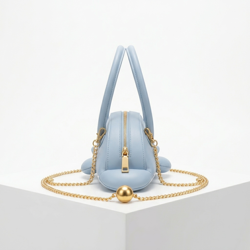 Balena Whale Handbag in Vegan Leather  - By Qivii